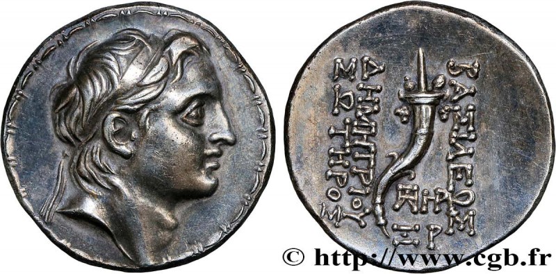 SYRIA - SELEUKID KINGDOM - DEMETRIUS I SOTER
Type : Drachme 
Date : an 160 
Mint...