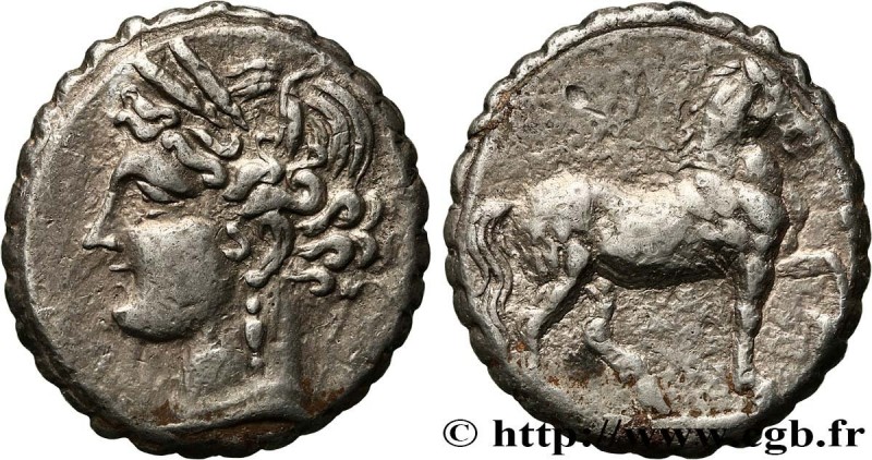 ZEUGITANA - CARTHAGE
Type : Double shekel 
Date : c. 160-146 AC. 
Mint name / To...