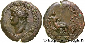 NERO
Type : Dupondius 
Date : 65 
Mint name / Town : Lyon 
Metal : bronze 
Diameter : 31  mm
Orientation dies : 6  h.
Weight : 11,88  g.
Rarity : R1 
...
