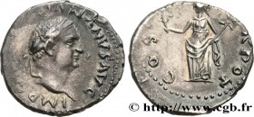 VESPASIAN
Type : Denier 
Date : janvier - juin 
Mint name / Town : Rome 
Metal : silver 
Millesimal fineness : 900  ‰
Diameter : 19  mm
Orientation di...