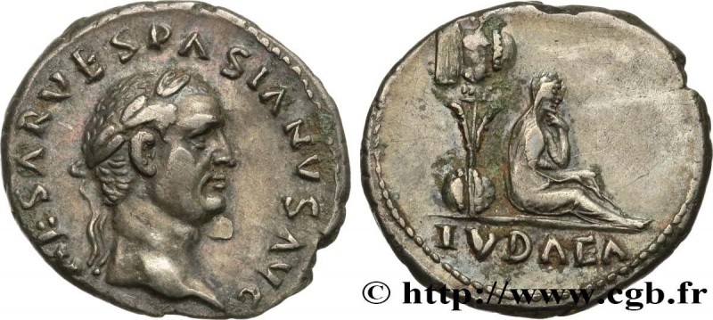 VESPASIAN
Type : Denier 
Date : 70 
Mint name / Town : Rome 
Metal : silver 
Mil...