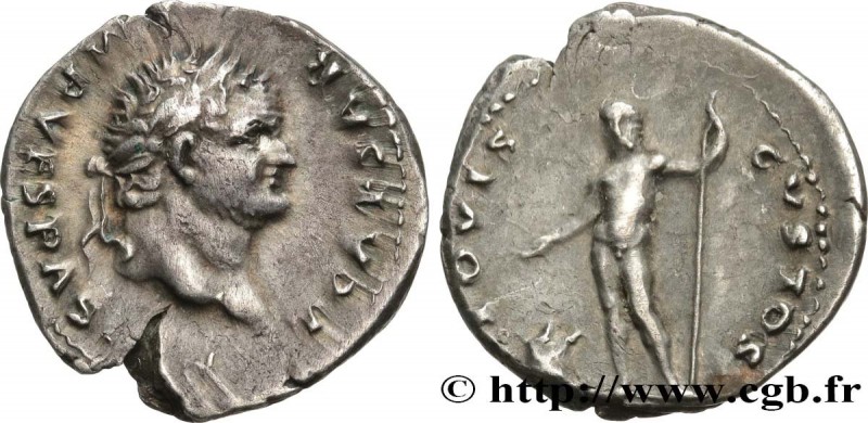 TITUS
Type : Denier 
Date : 76 
Mint name / Town : Rome 
Metal : silver 
Millesi...