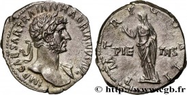 HADRIAN
Type : Denier 
Date : 117 
Mint name / Town : Rome 
Metal : silver 
Millesimal fineness : 900  ‰
Diameter : 18,5  mm
Orientation dies : 6  h.
...