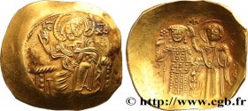 MANUEL I KOMNENOS DUCAS
Type : Aspron trachy (scyphate) 
Date : c. 1234-1235 
Mint name / Town : Thessalonique 
Metal : electrum 
Diameter : 23,5  mm
...