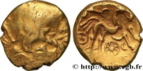 GALLIA BELGICA - SUESSIONES (Area of Soissons)
Type : Statère à l’ancre 
Date : c. 60-50 AC. 
Mint name / Town : Soissons (02) 
Metal : gold 
Diameter...