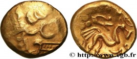 GALLIA BELGICA - SUESSIONES (Area of Soissons)
Type : Statère à l’ancre 
Date : c. 60-50 AC. 
Mint name / Town : Soissons (02) 
Metal : gold 
Diameter...