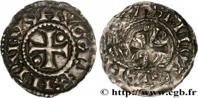 HUGH CAPET
Type : Denier 
Date : c. 987-996 
Date : n.d. 
Mint name / Town : Beauvais 
Metal : silver 
Diameter : 23  mm
Orientation dies : 10  h.
Wei...