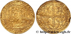 PHILIP VI OF VALOIS
Type : Chaise d'or 
Date : 17/07/1346 
Metal : gold 
Millesimal fineness : 1000  ‰
Diameter : 30,5  mm
Orientation dies : 12  h.
W...
