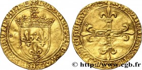 LOUIS XII, FATHER OF THE PEOPLE
Type : Écu d'or au soleil de Provence 
Date : 25/04/1498 
Mint name / Town : Tarascon 
Metal : gold 
Millesimal finene...