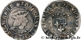 FRANCIS I
Type : Demi-teston, 1er type 
Date : n.d. 
Mint name / Town : Bourges 
Metal : silver 
Millesimal fineness : 898  ‰
Diameter : 26  mm
Orient...