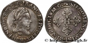 HENRY III
Type : Franc au col fraisé 
Date : 1583 
Mint name / Town : Toulouse 
Quantity minted : 265633 
Metal : silver 
Millesimal fineness : 833  ‰...
