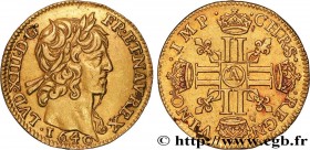 LOUIS XIII
Type : Demi-louis d'or à la mèche courte 
Date : 1640 
Mint name / Town : Paris, Monnaie du Louvre 
Quantity minted : 181295 
Metal : gold ...