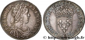 LOUIS XIV "THE SUN KING"
Type : Demi-écu à la mèche longue 
Date : 1655 
Mint name / Town : Amiens 
Quantity minted : 238485 
Metal : silver 
Millesim...