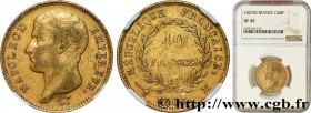 PREMIER EMPIRE / FIRST FRENCH EMPIRE
Type : 40 francs or Napoléon tête nue, type transitoire 
Date : 1807 
Mint name / Town : Toulouse 
Quantity minte...