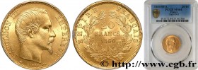 SECOND EMPIRE
Type : 20 francs or Napoléon III, tête nue 
Date : 1860/50 
Date : 1860 
Mint name / Town : Paris 
Quantity minted : 10170634 
Metal : g...