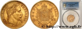 SECOND EMPIRE
Type : 20 francs or Napoléon III, tête laurée 
Date : 1870 
Mint name / Town : Paris 
Quantity minted : 864873 
Metal : gold 
Millesimal...