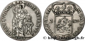 NETHERLANDS - BATAVIAN REPUBLIC
Type : 3 Gulden ou triple florin néerlandais 
Date : 1794 
Mint name / Town : Utrecht 
Quantity minted : 1691910 
Meta...