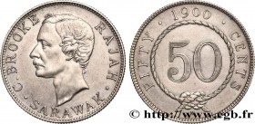 SARAWAK
Type : 50 Cents Rajah C. Brooke 
Date : 1900 
Mint name / Town : Heaton 
Quantity minted : 40000 
Metal : silver 
Millesimal fineness : 800  ‰...