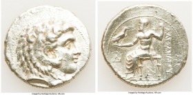 MACEDONIAN KINGDOM. Alexander III the Great (336-323 BC). AR tetradrachm (29mm, 16.73 gm, 11h). XF, brushed. Lifetime or early posthumous issue of Pam...