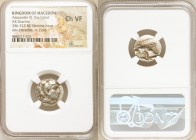MACEDONIAN KINGDOM. Alexander III the Great (336-323 BC). AR drachm (18mm, 2h). NGC Choice VF. Early posthumous issue of Abydus (?), ca. 323-317 BC. H...