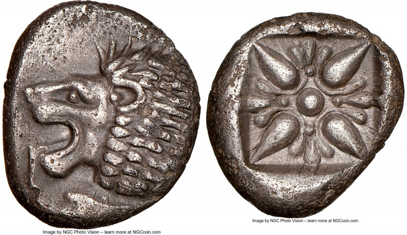 IONIA. Miletus. Ca. late 6th-5th centuries BC. AR 1/12 stater or obol (10mm). NG...