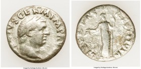 Vitellius (AD 69). AR denarius (17mm, 2.98 gm, 7h). Fine. Rome. A VITELLIVS GERM IMP AVG TR P, laureate head of Vitellius right / LIBERTAS-RESTITVTA, ...
