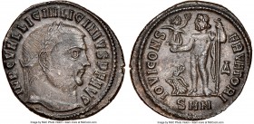 Licinius I (AD 308-324). AE follis or BI nummus (22mm, 4.16 gm, 12h). NGC MS 5/5 - 3/5. Nicomedia, 4th officina, ca. AD 313-317. IMP C VAL LICIN LICIN...