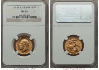George V gold Sovereign 1916-P MS64 NGC, Perth mint, KM29. AGW 0.2354 oz.

HID09801242017

© 2020 Heritage Auctions | All Rights Reserved