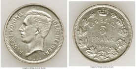 Albert I 5 Francs 1930 AU, KM98. 30.9mm. 14.00gm. 

HID09801242017

© 2020 Heritage Auctions | All Rights Reserved