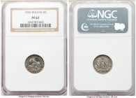Republic Proof 5 Centavos 1935 PR67 NGC, KM178. 

HID09801242017

© 2020 Heritage Auctions | All Rights Reserved