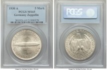 Weimar Republic "Zeppelin" 5 Mark 1930-A MS65 PCGS, Berlin mint, KM68.

HID09801242017

© 2020 Heritage Auctions | All Rights Reserved