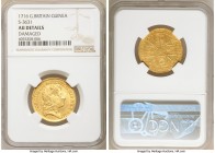 George I gold Guinea 1716 AU Details (Damaged) NGC, KM546.1, S-3631. AGW 0.2462 oz. 

HID09801242017

© 2020 Heritage Auctions | All Rights Reserv...