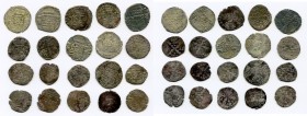 20-Piece Lot of Uncertified Assorted Issues ND (17th Century) Fine, Sizes range from 20-29mm. Average weight 2.36gm. Includes patards (7) and gros (13...