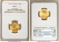 Pius XII gold 100 Lire Anno I (1939) MS63 NGC, KM30.1. A pleasing and even yellow-gold choice specimen.

HID09801242017

© 2020 Heritage Auctions ...