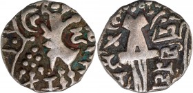 Debased Gold Dinar Coin of Vinayaditya of Kidara of Kashmir.