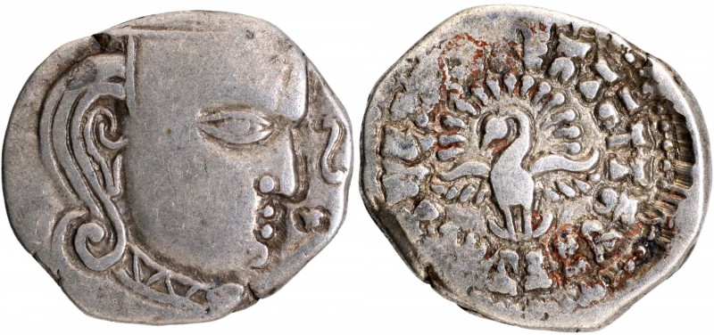 Ancient India Coins
Gupta Dynasty
11. Skandagupta (455-467 AD)
Silver Drachma...