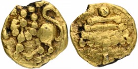 Gold Fanam Coin of Kadambas of Goa.