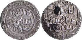 Silver Tanka Coin of Shahr Lakhnauti Mint of Bengal Sultanate.