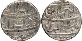 Silver Half Rupee Coin of Shahjahan of Ahmadabad Mint.