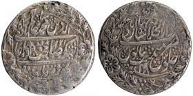 Silver One Rupee Coin of Shahjahanabad Dar ul khilafa Mint of Bengal Presidency.