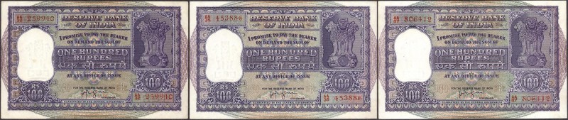 Republic INDIA Note (1947 to till Date)
Republic India, 1960, 100 Rupees (3), C...