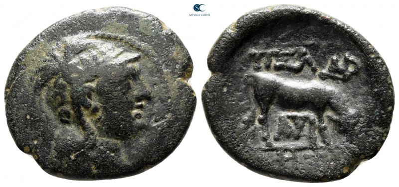 Macedon. Pella circa 187-31 BC. 
Bronze Æ

21 mm., 4,80 g.



very fine
