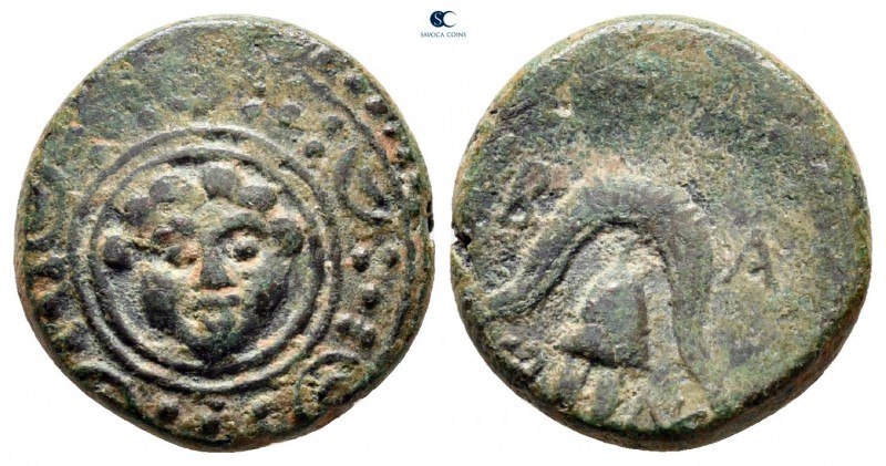 Kings of Macedon. Salamis. Philip III Arrhidaeus 323-317 BC. 
Bronze Æ

16 mm...