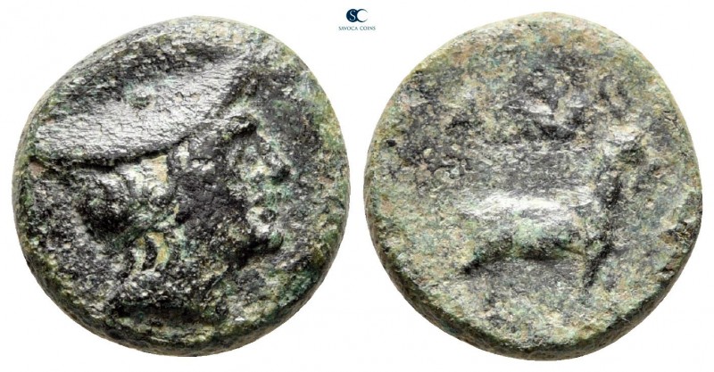Thrace. Ainos circa 280-200 BC. 
Bronze Æ

16 mm., 3,94 g.



nearly very...