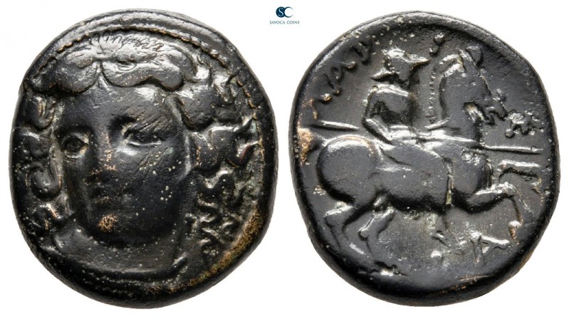 Thessaly. Larissa circa 400-344 BC. 
Bronze Æ

18 mm., 5,80 g.



very fi...