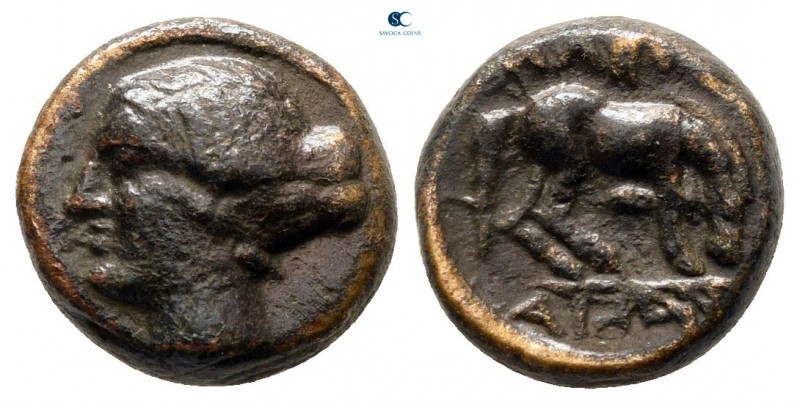 Thessaly. Larissa circa 325-250 BC. 
Chalkous Æ

9 mm., 2,17 g.



very f...