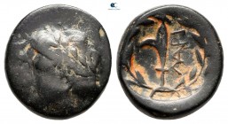 Thessaly. Larissa Kremaste circa 300-200 BC. Bronze Æ