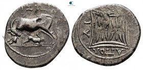 Illyria. Apollonia circa 200-48 BC. Drachm AR