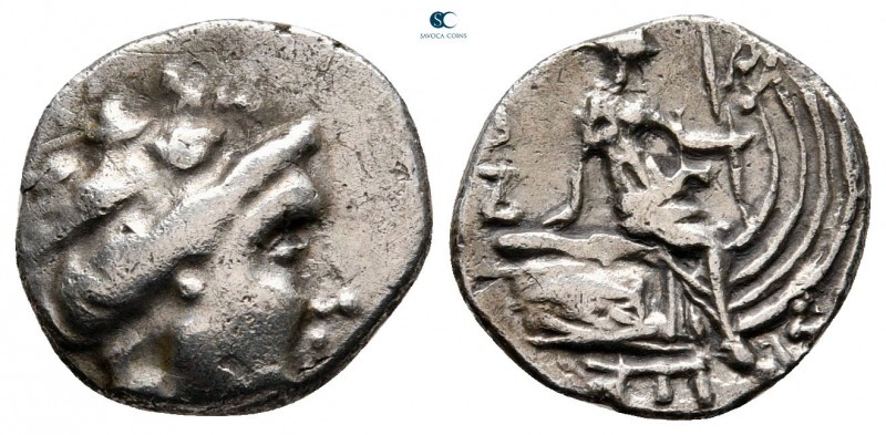Euboea. Histiaia circa 250-150 BC. 
Tetrobol AR

14 mm., 1,91 g.



very ...