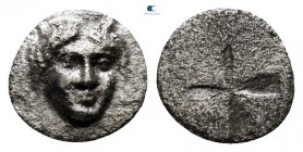 Asia Minor. Uncertain mint (Idyma?) circa 400-300 BC. Hemiobol AR